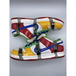 Nike SB Dunk Low "SANDY BOEDECKER" 2022 - Size 11 Colorful Red Yellow Blue Green